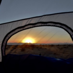 View from my tent